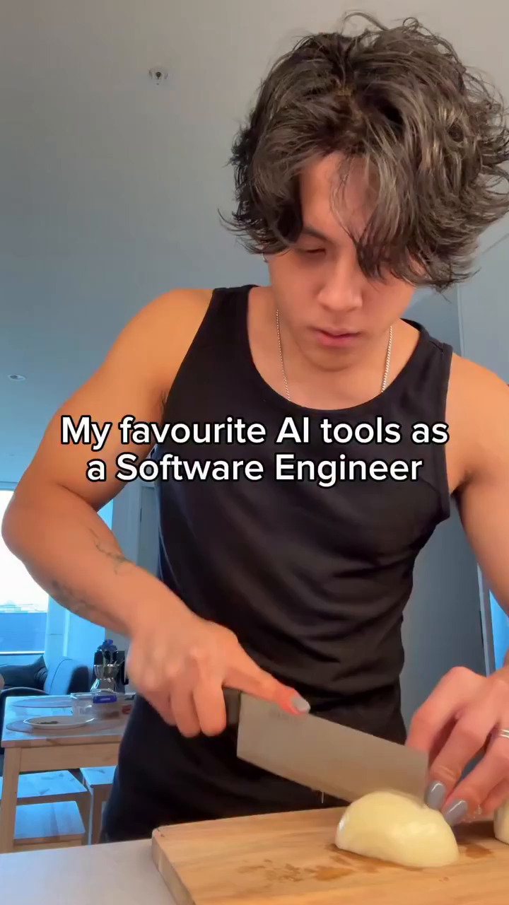 Creator sharing favourite AI tools as a software engineer
